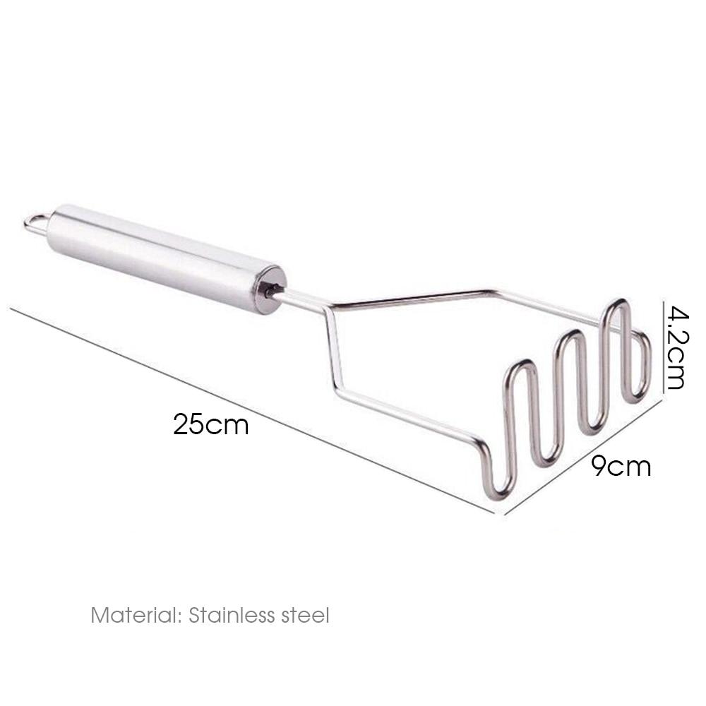 premium stainless steel durable potato and food masher | dropsona - neutral - material texture
