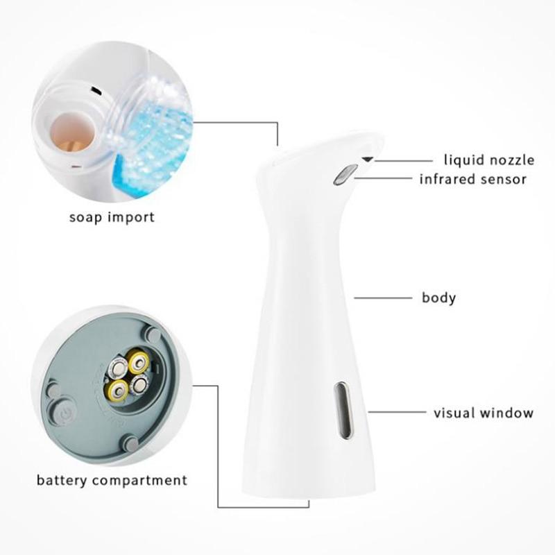 automatic liquid soap dispenser – sensor tou | dropsona - neutral - close-up detail