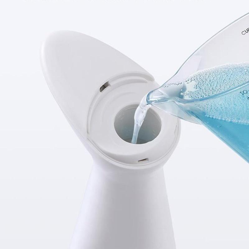 automatic liquid soap dispenser – sensor tou | dropsona - neutral - size reference