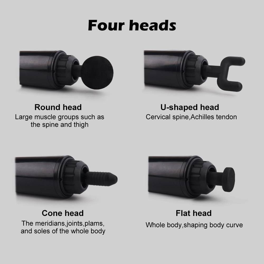 high quality 6 speeds handheld massager – powerful mus | dropsona - neutral - material texture