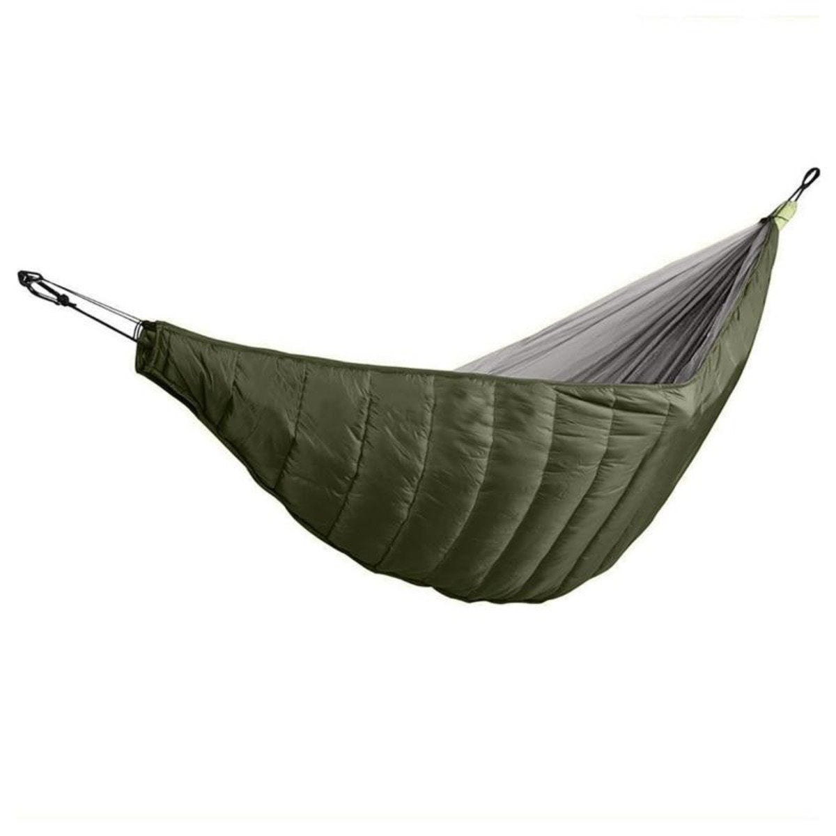 durable waterproof nylon outdoor camping hammock under | dropsona - neutral - front view
