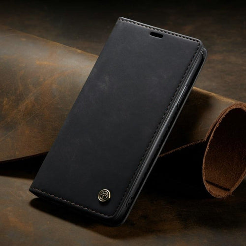 luxury magnetic flip wallet case for iphone 7, 8, x, 1 | dropsona - neutral - size reference
