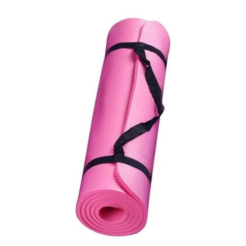 large size slip yoga fitness mat – thickened lengthene | dropsona - neutral - material texture