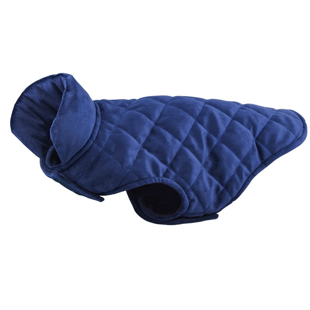 dogs winter warm vest – fur + polyester this is g | dropsona - neutral - material texture