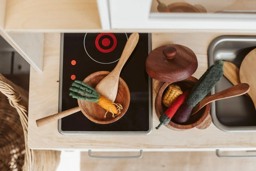 qtoys australia (usa) mahogany pan & pot set aus | dropsona - neutral - packaging