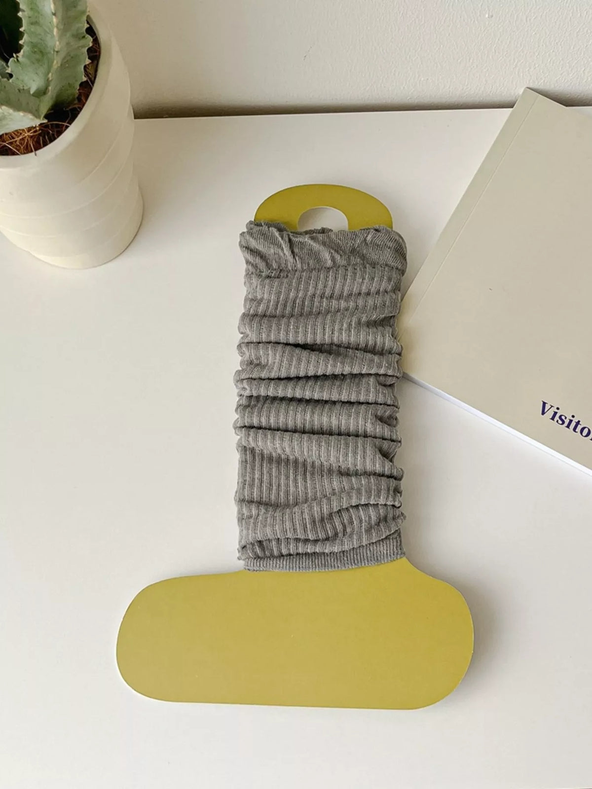 stirrup leg warmers – candy | dropsona cotton - neutral - size reference