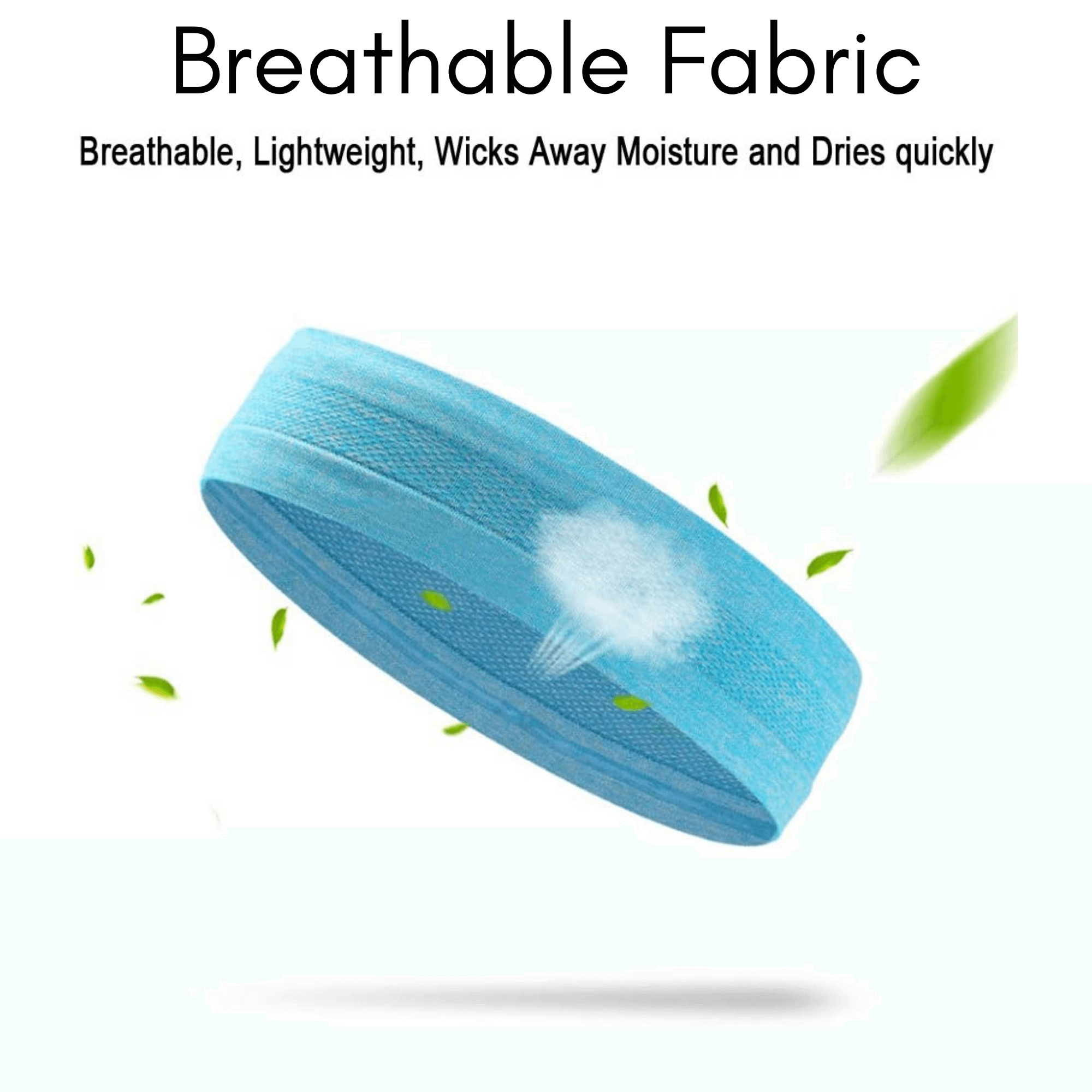 cardio cross-training headband – sport and fitness swe | dropsona - neutral - front view