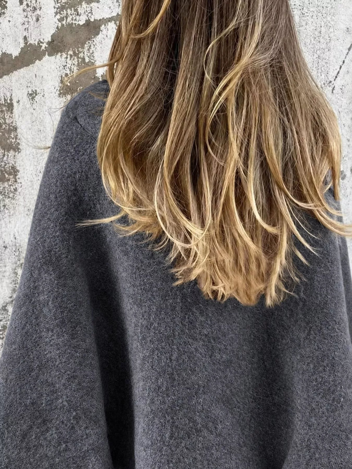 full size fuzzy texture open-front cropped outerwear | dropsona - neutral - packaging
