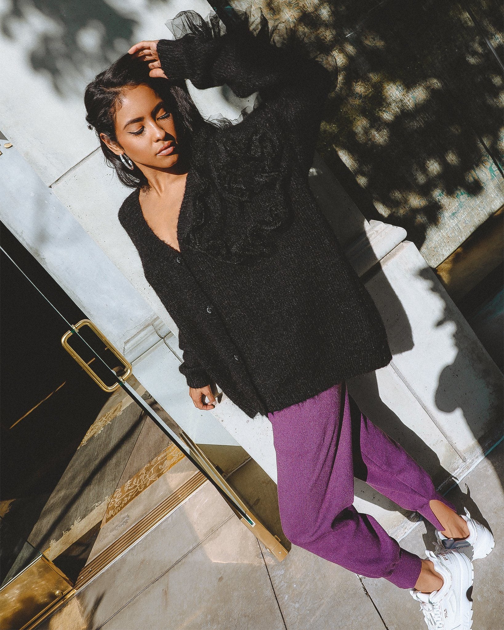 paloma tapered joggers – pulling off casual chic is ef | dropsona - neutral - packaging
