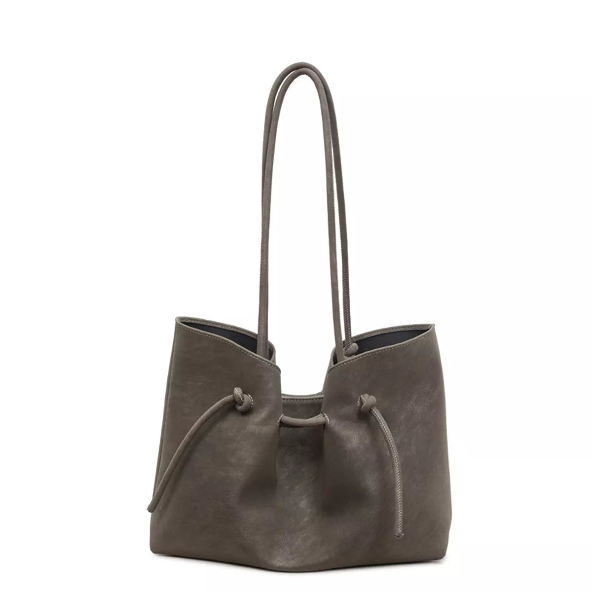 solid color tote bag – stylish sling | dropsona - neutral - packaging