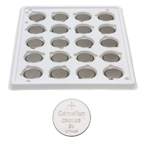 camelion cr2025 3v lithium primary coin cell battery ( | dropsona - neutral - material texture