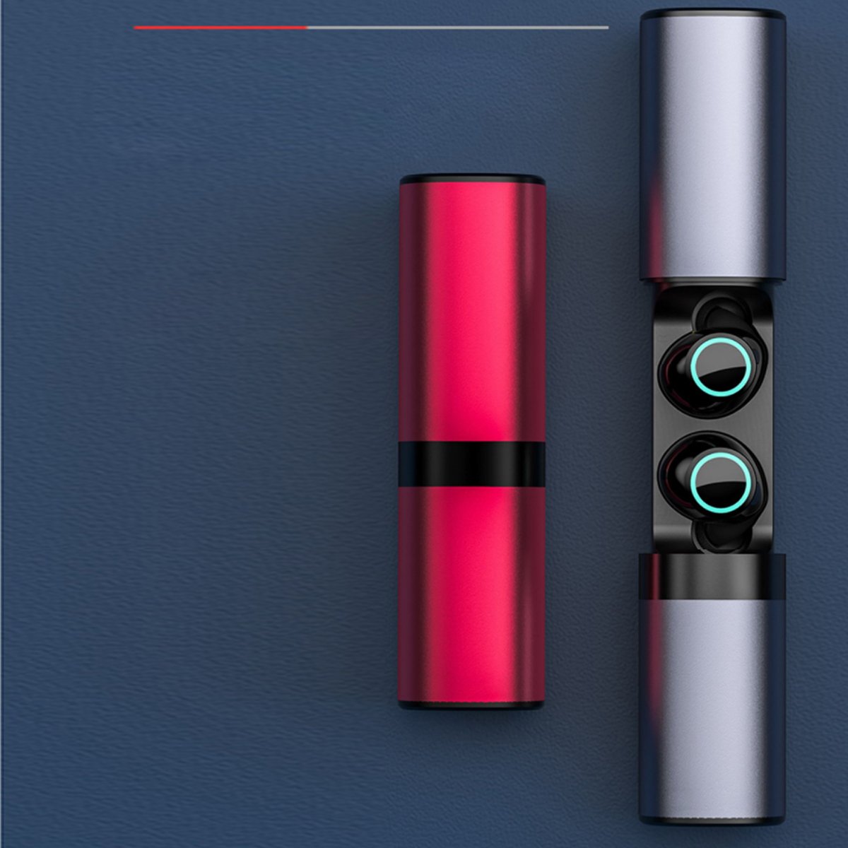 true twin 2 in 1 wireless headphones with phone charge | dropsona - neutral - material texture