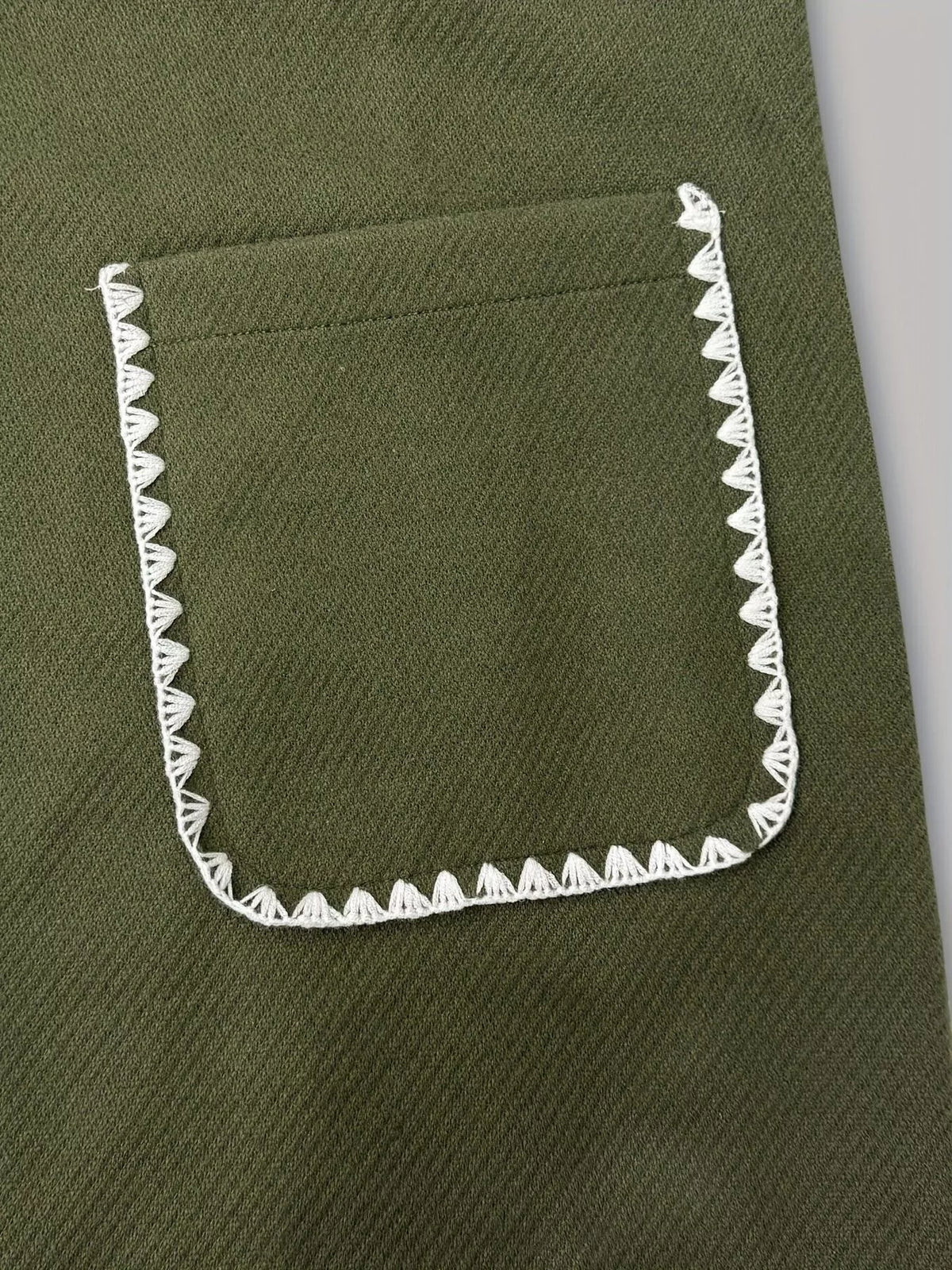 contrast trim button-front outerwear | dropsona - neutral - size reference