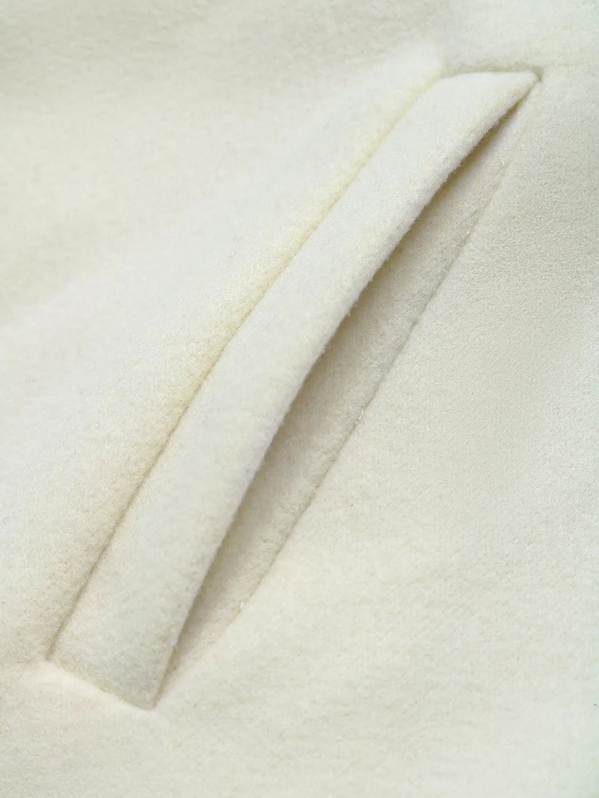 frog button dropped shoulder jacket – buttoned | dropsona - neutral - close-up detail