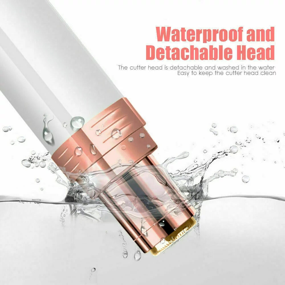 women's painless facial hair remover trimm | dropsona - neutral - close-up detail