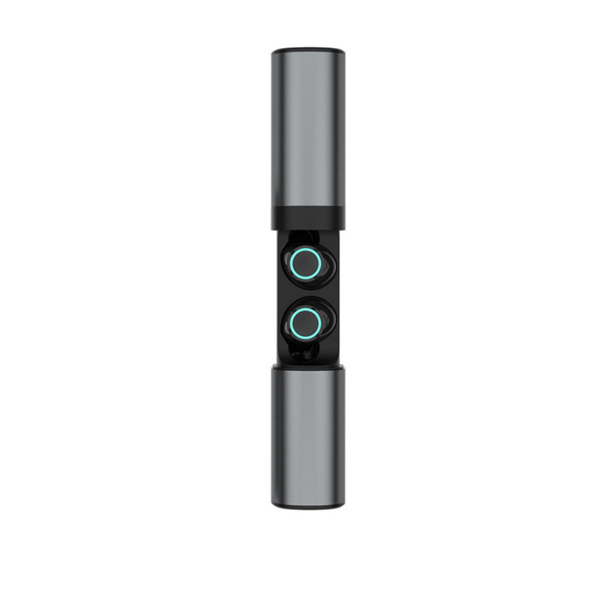 true twin 2 in 1 wireless headphones with phone charge | dropsona - neutral - close-up detail
