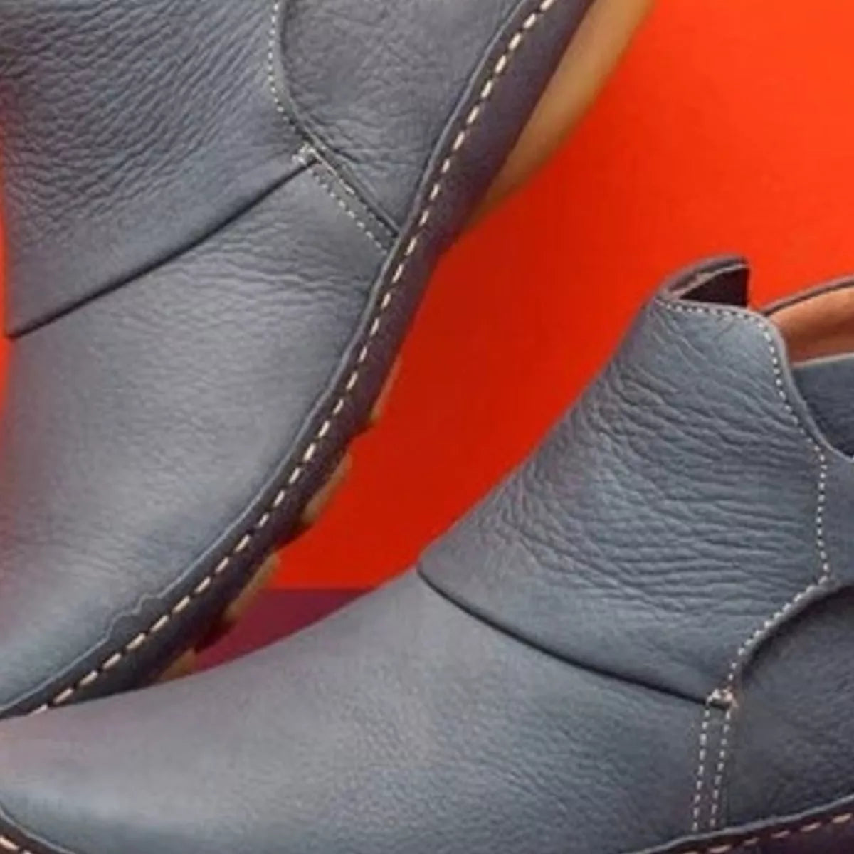 contrast strap detail ankle boots – dear monkey | dropsona - neutral - usage example
