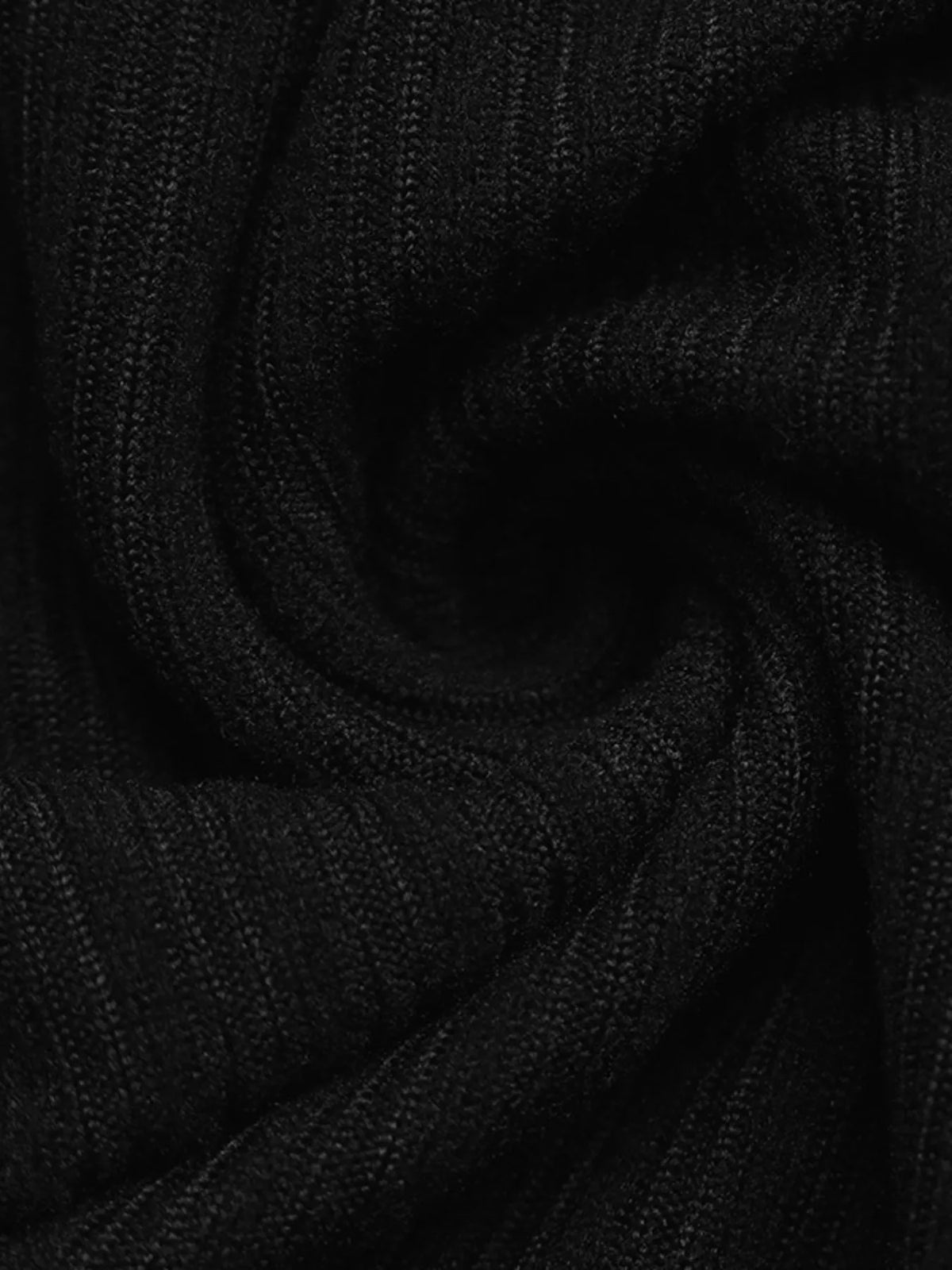 contrast trim ribbed knit dress – ribbed,slit | dropsona - neutral - usage example