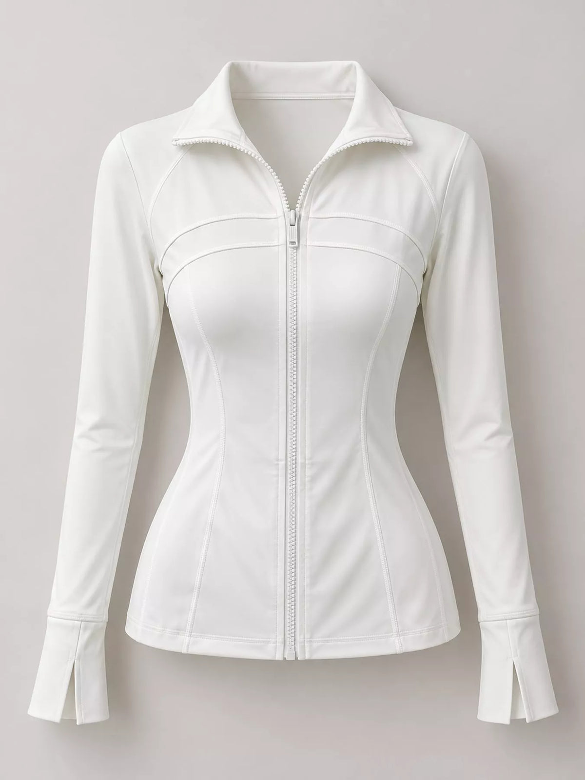 slim-fit quick-dry active outerwear | dropsona - neutral - size reference