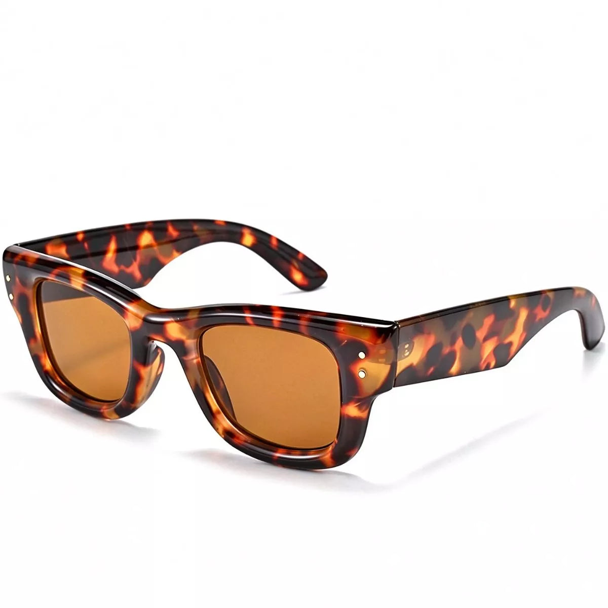 oversized rectangular gradient lens sunglasses – gaze | dropsona - neutral - material texture