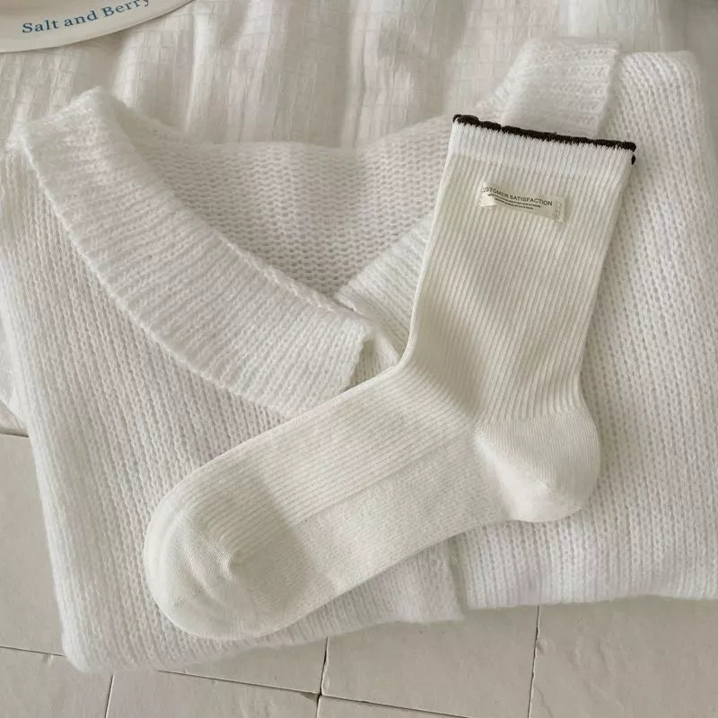 cotton crew socks – candy | dropsona - neutral - packaging