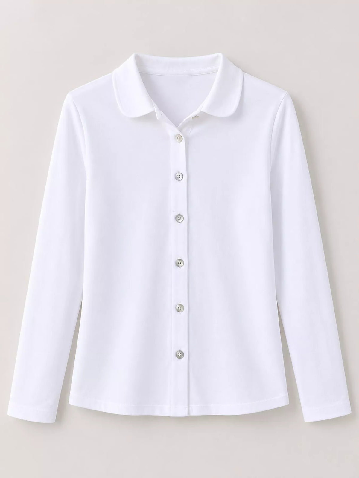 full size button-down long sleeve shirt plus | dropsona - neutral - packaging