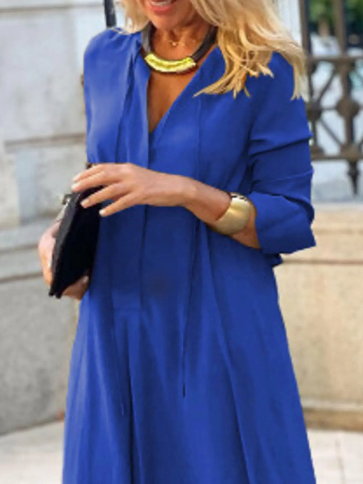 full size solid color maxi shirt dress plus size - size reference