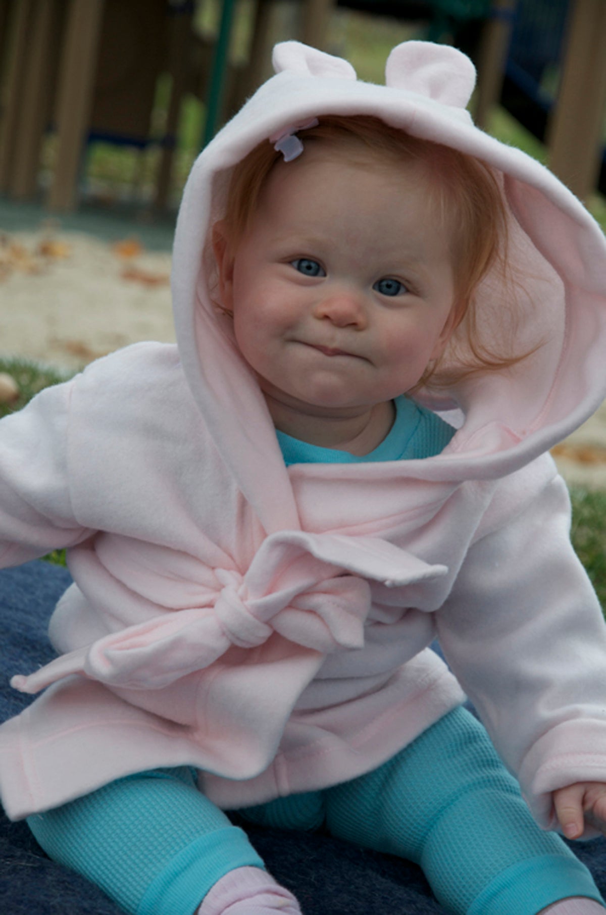 fleece robe with hoodie blue – this boys' bath wi | dropsona - neutral - front view