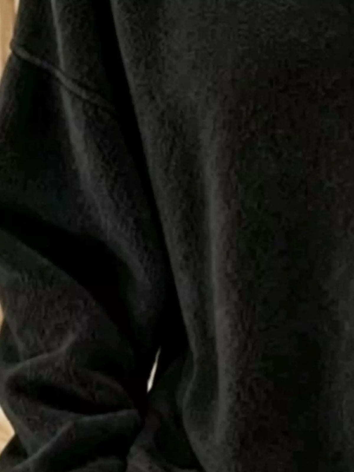 button detail dropped shoulder sweatshirt | dropsona - neutral - usage example