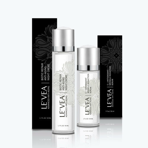 age perfect: night repair cream + vitamin c+ serum – a | dropsona - neutral - packaging