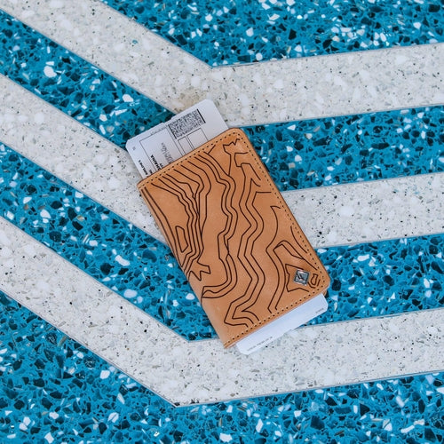 passport covers – if you're looking to travel in style | dropsona - neutral - front view