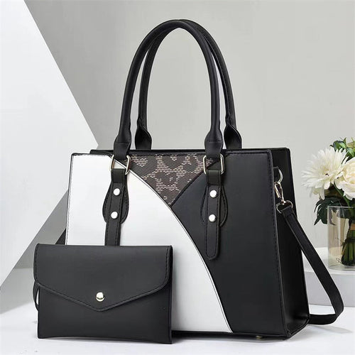 two piece versatile fashion handbags – number of handl | dropsona - neutral - usage example