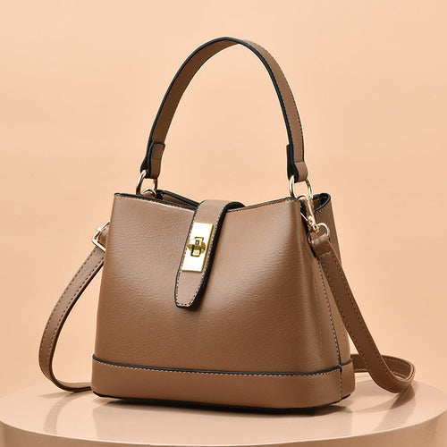 exquisite portable handbag - comfortable and beautiful | dropsona - neutral - front view