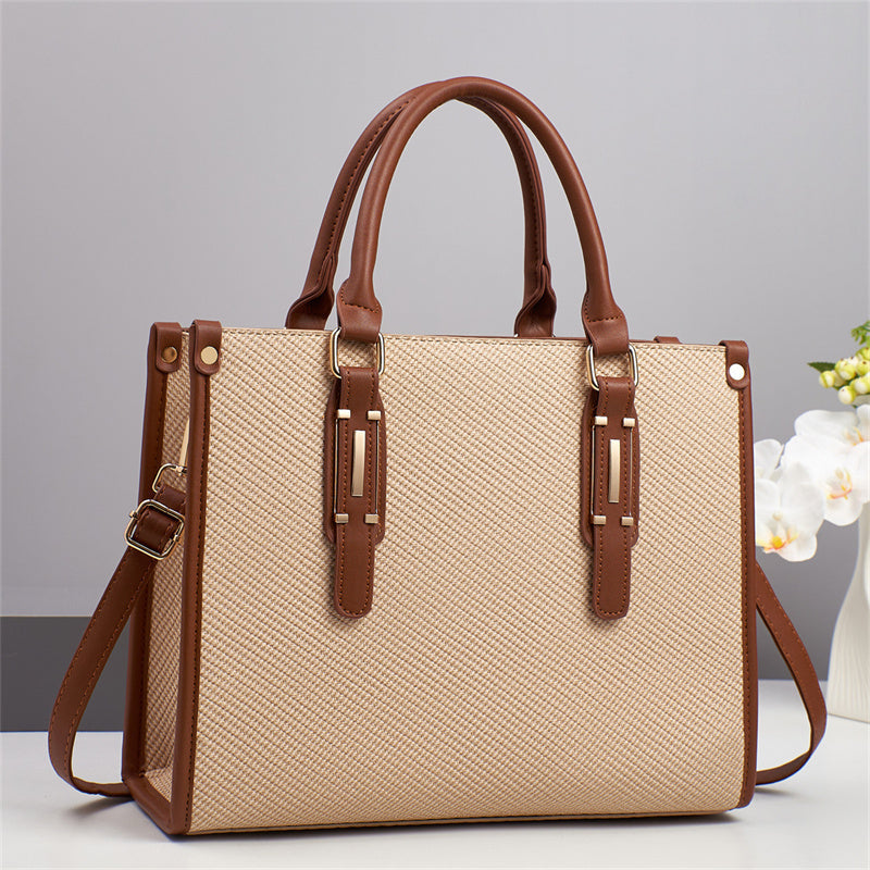 exquisite luxury designer bag - women's tote shoulder | dropsona - neutral - size reference