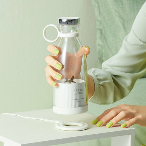 portable on the go juicer blender – -suitable for: fru | dropsona - neutral - front view