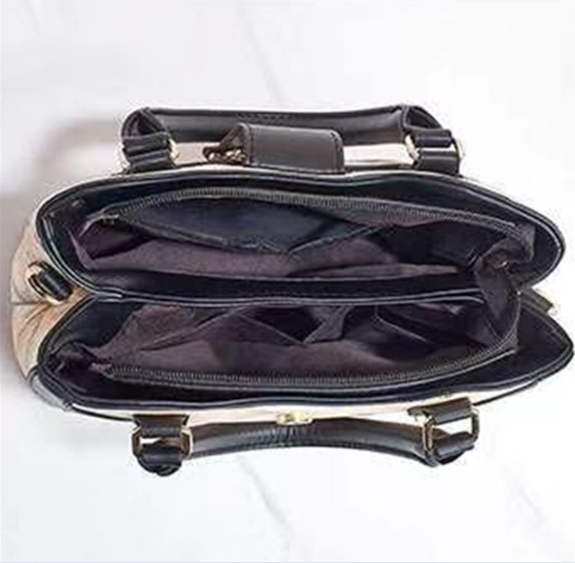 luxury women's handbags - tote bag handbag set – model | dropsona - neutral - usage example