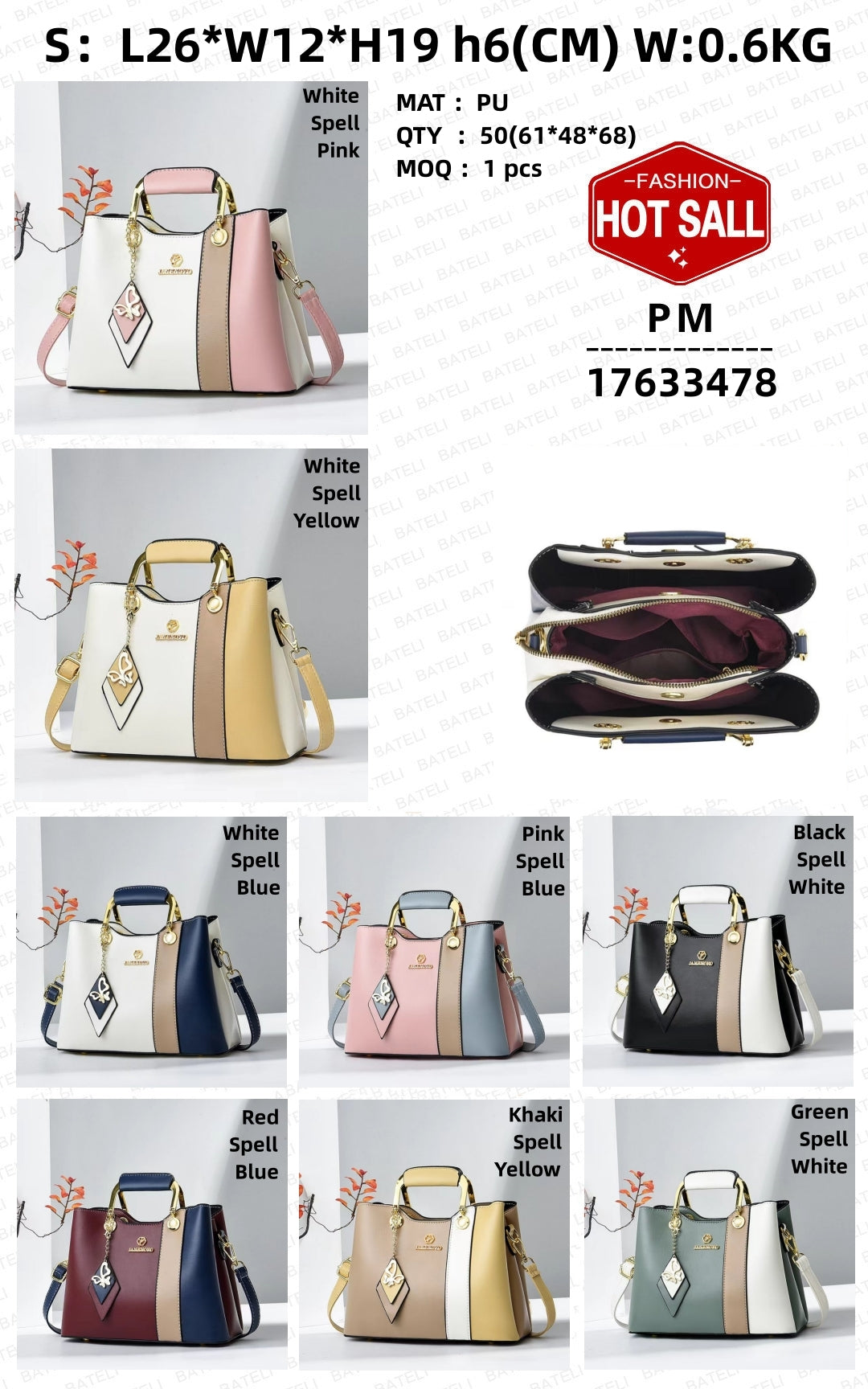 single shoulder handheld crossbody bag – ster number o | dropsona - neutral - close-up detail