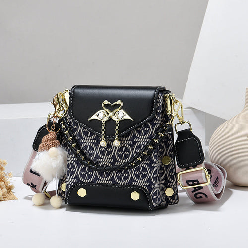 fashionable crossbody flip cover bag – ster number of | dropsona - neutral - size reference