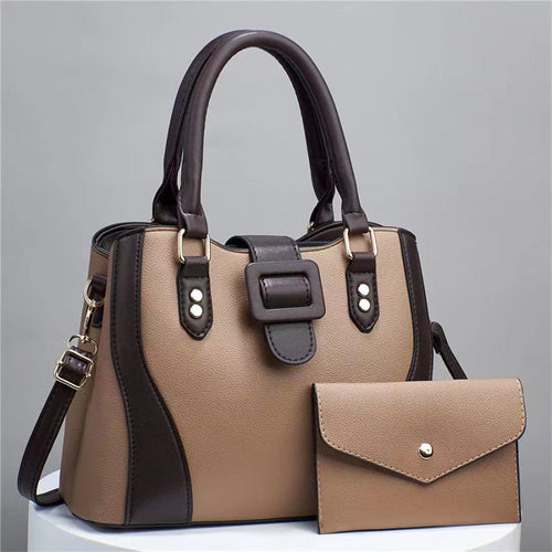 luxury women's handbags - tote bag handbag set – model | dropsona - neutral - material texture