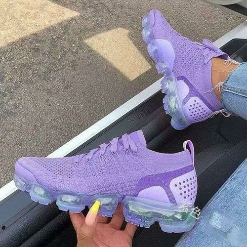 2021 purple sneakers women casual shoes mesh air-cushi | dropsona - neutral - packaging