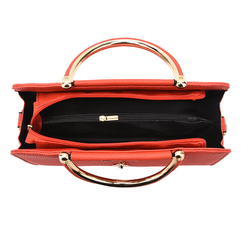 shoulder bag designer - luxury handbag office ladi | dropsona - neutral - front view