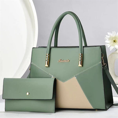 2-in-1 exquisite trendy women's shoulder bag - new 2-i | dropsona - neutral - close-up detail