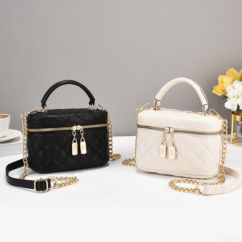 large capacity, high-end feel fashionable women's bag | dropsona - neutral - usage example