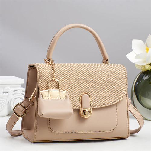 classy fashion shoulder bag - lad | dropsona everyday wear - neutral - size reference