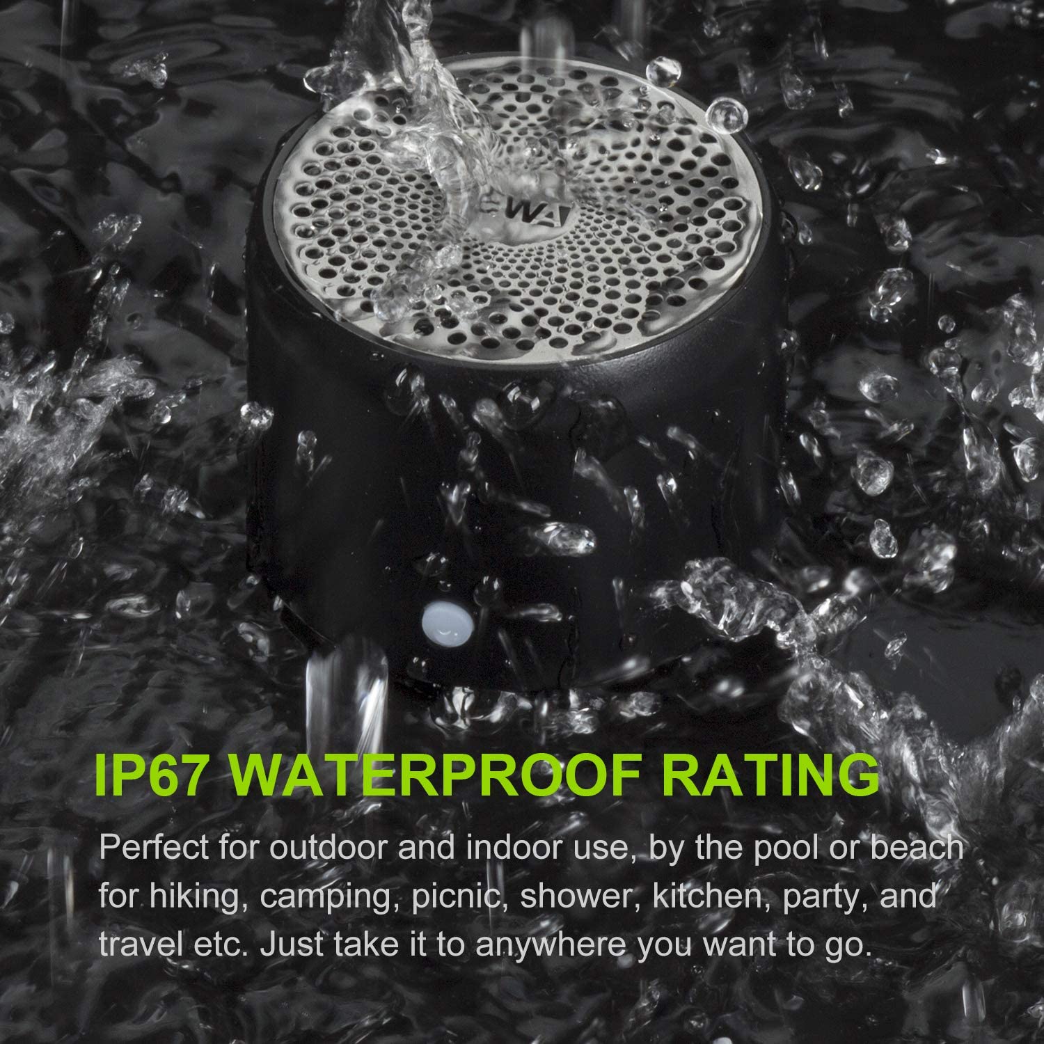 dragon zs1 waterproof mini bluetooth speaker – this dr | dropsona - neutral - material texture