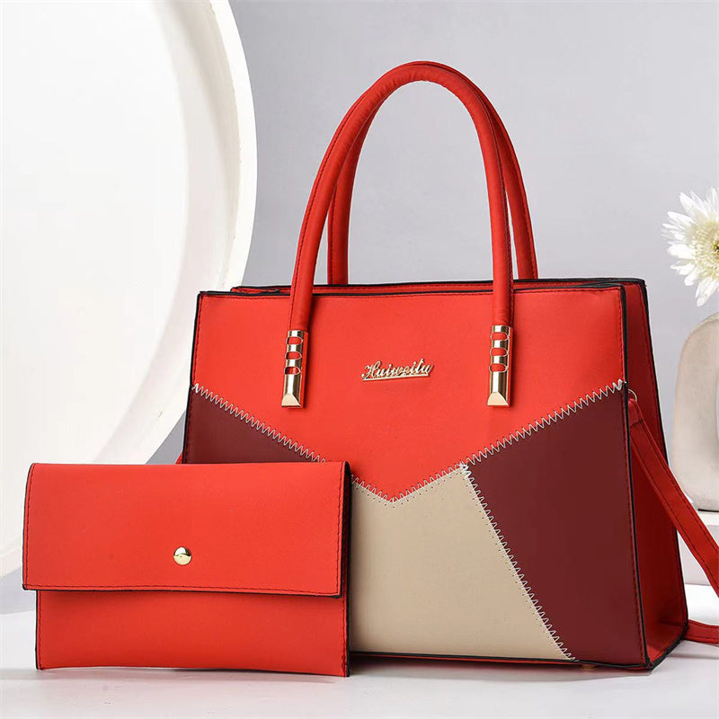 2-in-1 exquisite trendy women's shoulder bag - new 2-i | dropsona - neutral - front view