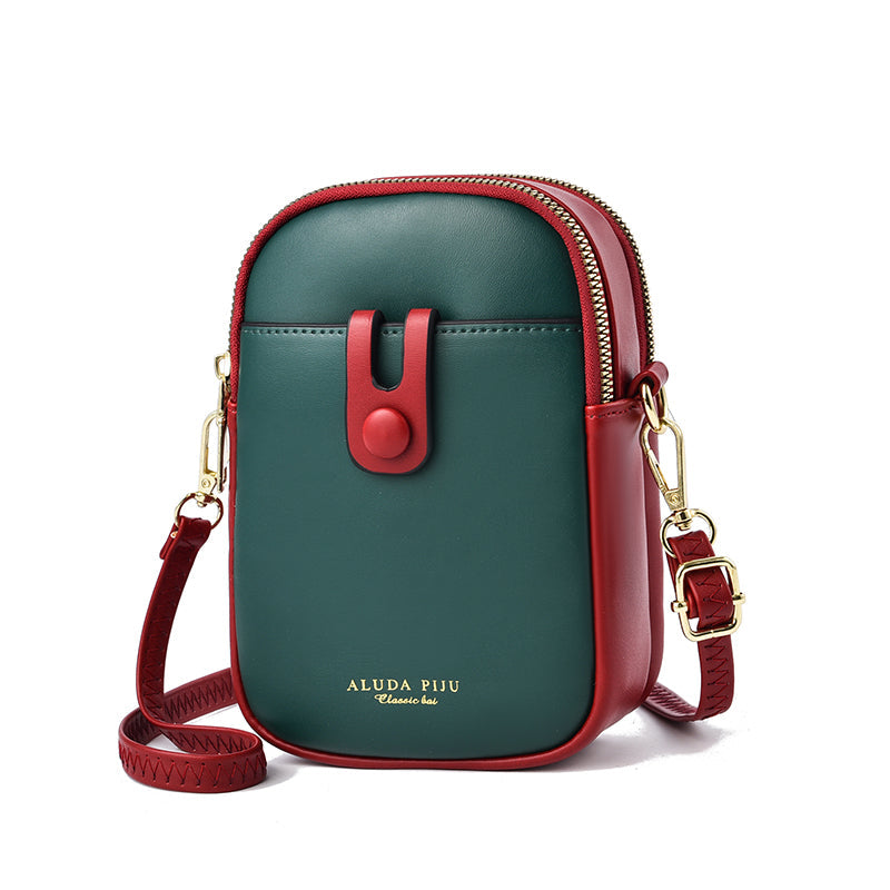 cell phone crossbody bag – f handles/straps: single pl | dropsona - neutral - packaging