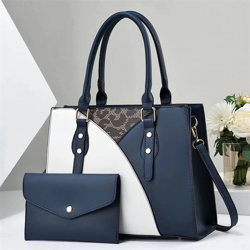 two piece versatile fashion handbags – number of handl | dropsona - neutral - usage example
