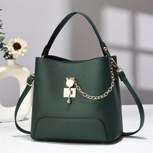 classy bucket bag - women pu leather shoulder ba | dropsona - neutral - packaging
