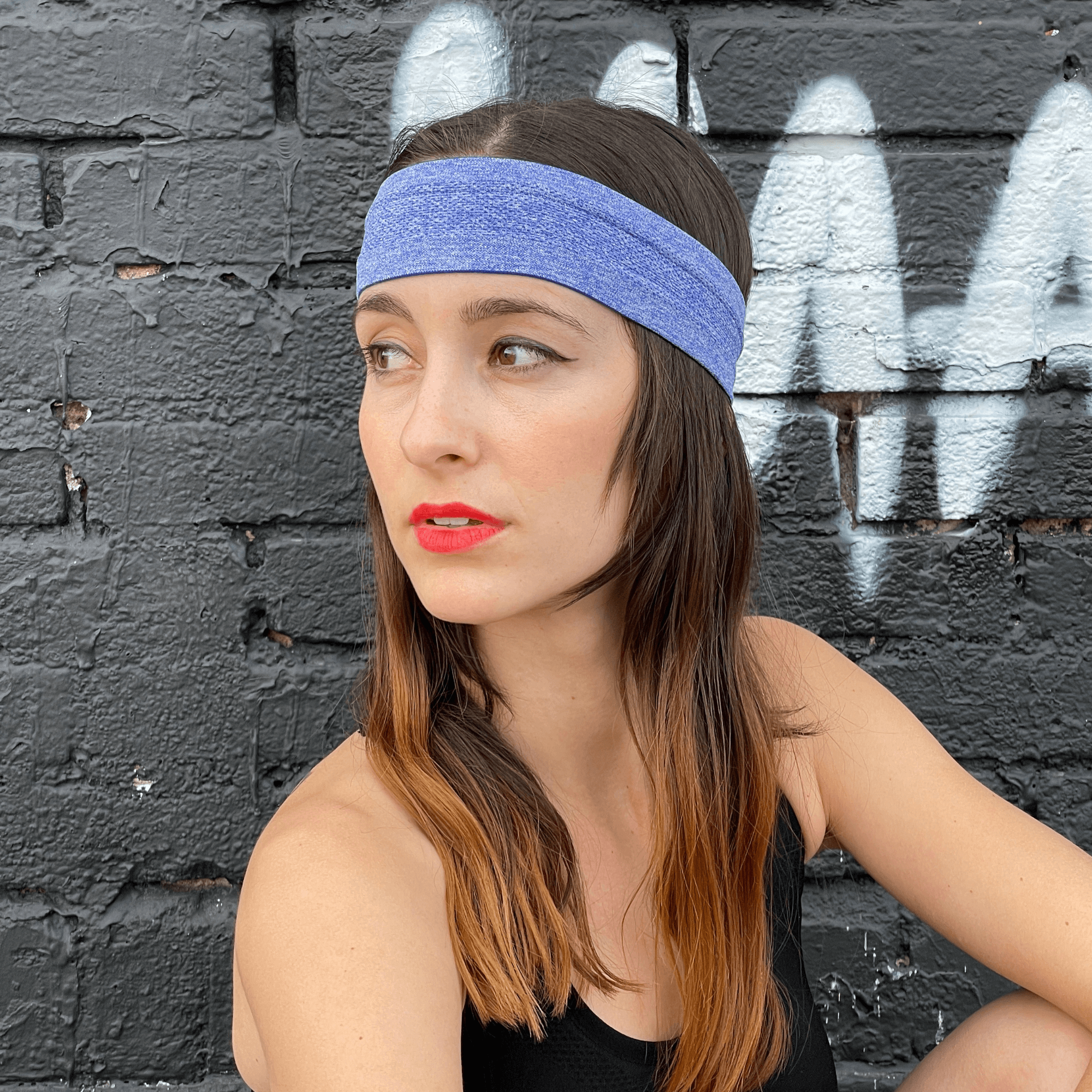 cardio cross-training headband – sport and fitness swe | dropsona - neutral - close-up detail